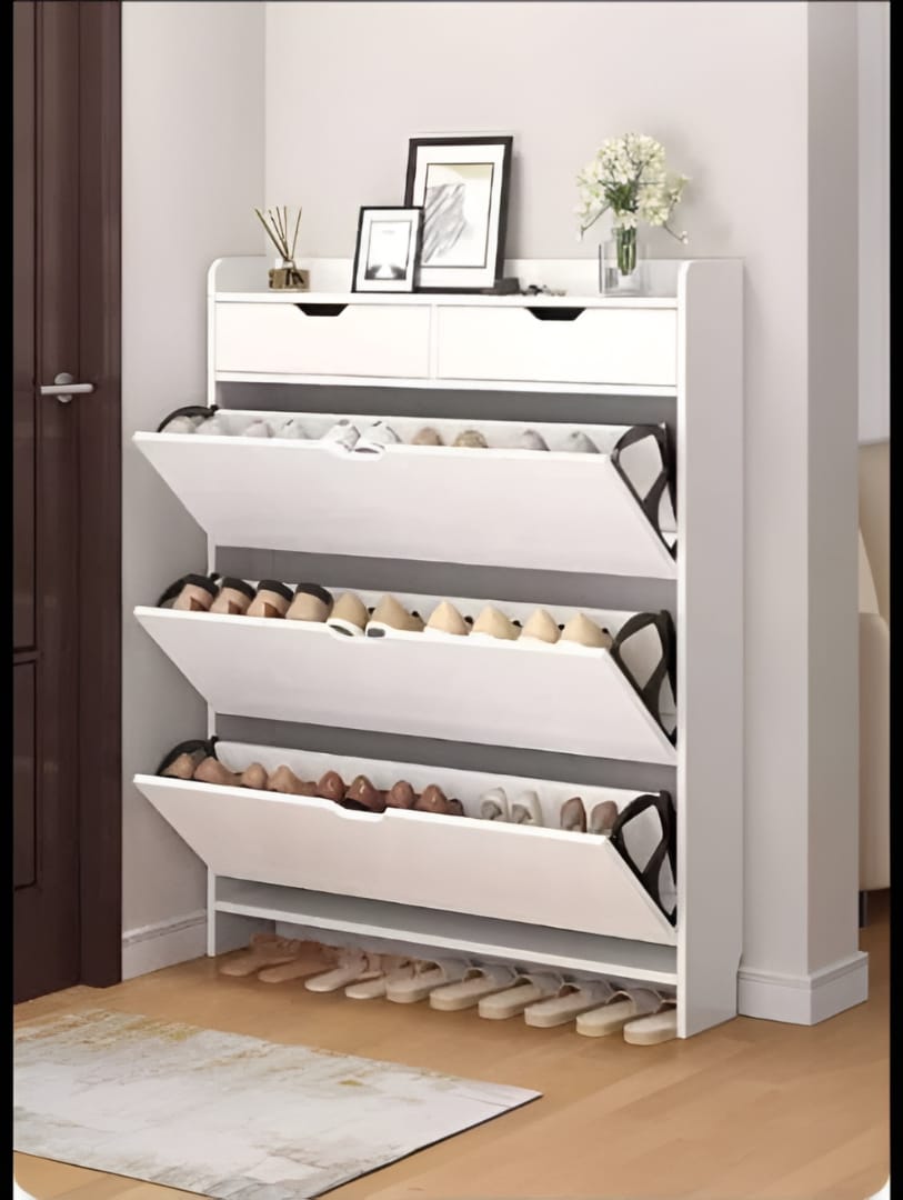 meuble range chaussures blanc avec tiroirs – design moderne meuble range chaussures blanc avec tiroirs – design moderne